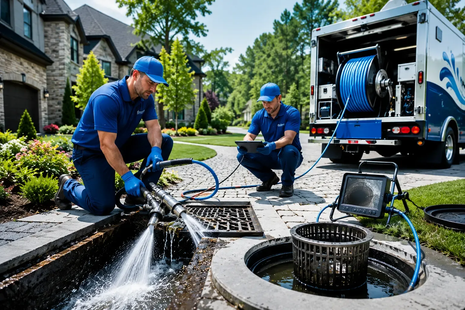 Local outdoor drain cleaning professionals in Sidney, IL